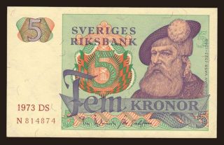 5 kronor, 1973