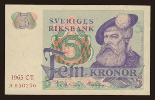 5 kronor, 1965