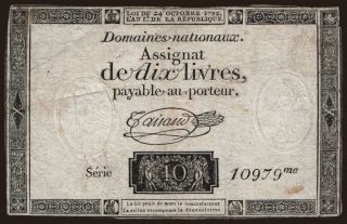 10 livres, 1792