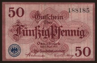 Osnabrück, 50 Pfennig, 1917