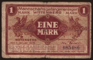 Wittenberg, 1 Mark, 1916