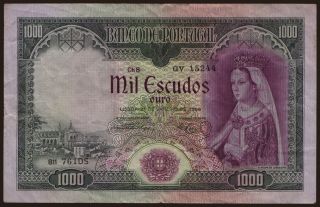 1000 escudos, 1956