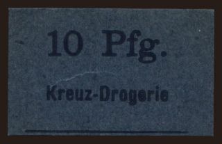 Gerbstedt/ Kreuz-Drogerie, 10 Pfennig, 191?