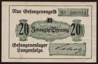 Langensalza, 20 Pfennig, 191?
