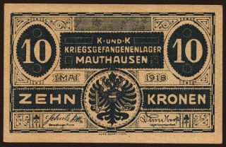Mauthausen, 10 Kronen, 1918
