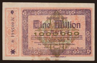 Ahrweiler/ Kreis, 1.000.000 Mark, 1923