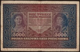 5000 marek, 1920