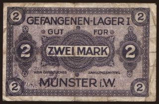 Münster, 2 Mark, 191?