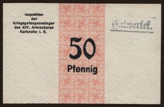 Karlsruhe, 50 Pfennig, 191?