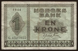 1 krone, 1944