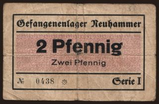 Neuhammer, 2 Pfennig, 191?