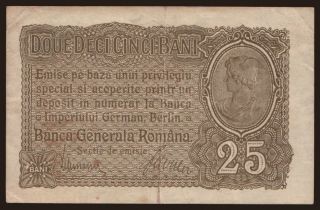 25 bani, 1917