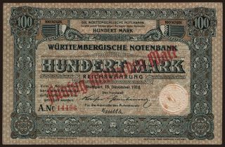 Württembergische Notenbank, 50.000.000.000 Mark, 1923