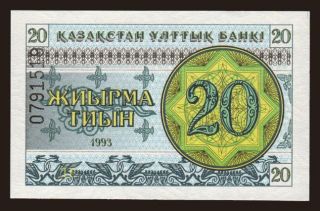20 tyin, 1993