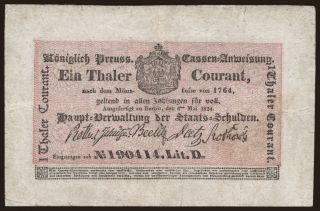 Preussen, 1 Thaler, 1824