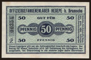 Hesepe, 50 Pfennig, 191?