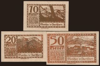 Mondsee, 10, 20, 50 Heller, 1920