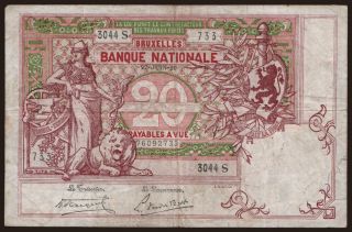 20 francs, 1919