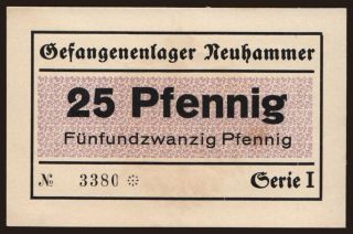 Neuhammer, 25 Pfennig, 191?