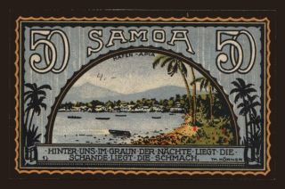 Neustadt/ Samoa, 50 Pfennig, 1922