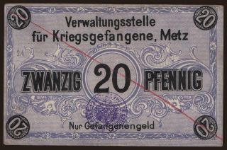 Metz-Ost, 20 Pfennig, 191?