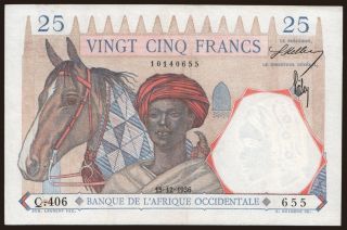 25 francs, 1936