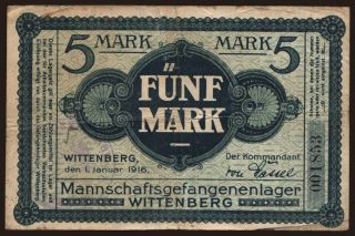 Wittenberg, 5 Mark, 1916
