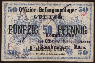 Blankenburg, 50 Pfennig, 191?