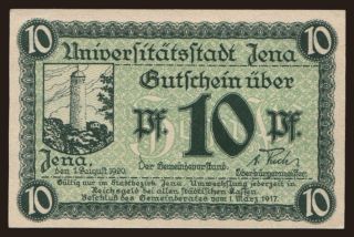 Jena, 10 Pfennig, 1917