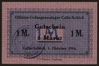 Celle-Schloss, 1 Mark, 1916