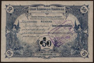 Roanne, 50 francs, 1923