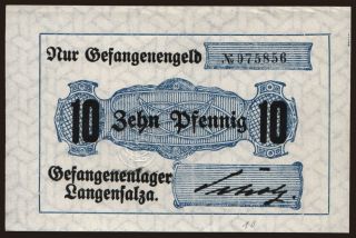Langensalza, 10 Pfennig, 191?