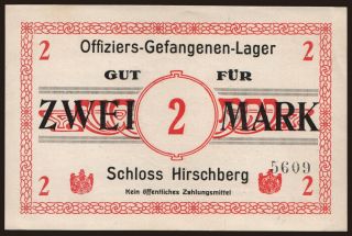 Hirschberg, 2 Mark, 191?