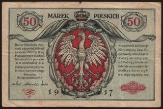 50 marek, 1916