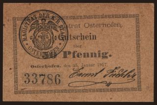 Osterhofen, 50 Pfennig, 1917