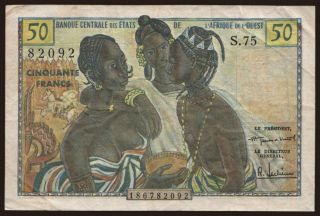 50 francs, 1956