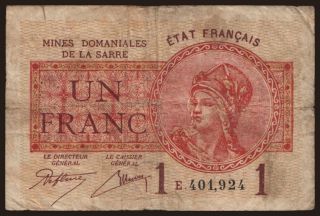 1 franc, 1920
