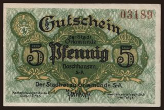 Orlamünde, 5 Pfennig, 1917