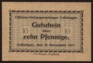 Cellelager, 10 Pfennig, 1917