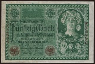 50 Mark, 1920