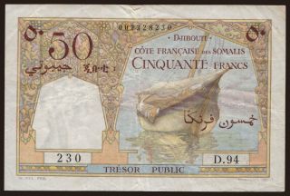 50 francs, 1952
