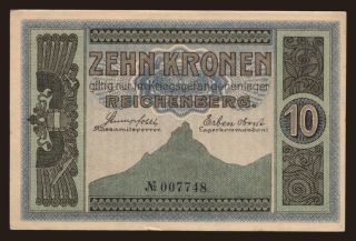 Reichenberg, 10 Kronen, 1916