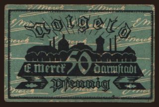 Darmstadt/ E. Merck, 50 Pfennig, 1920