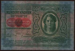100 Kronen, 1912(19)