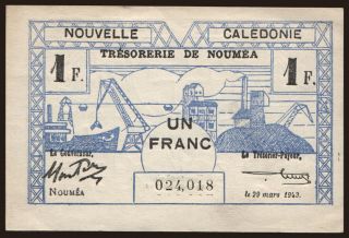 1 franc, 1943