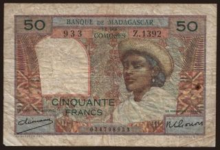 50 francs, 1950