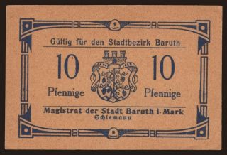 Baruth, 10 Pfennig, 191?