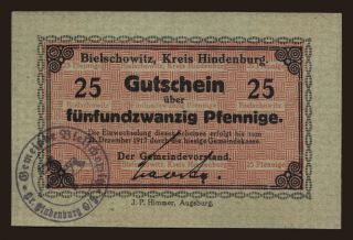 Bielschowitz (Bielszowice), 50 Pfennig, 1919