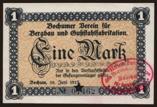 Bochum/ Bochumer Verein..., 1 Mark, 1917