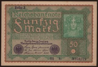 50 Mark, 1919
